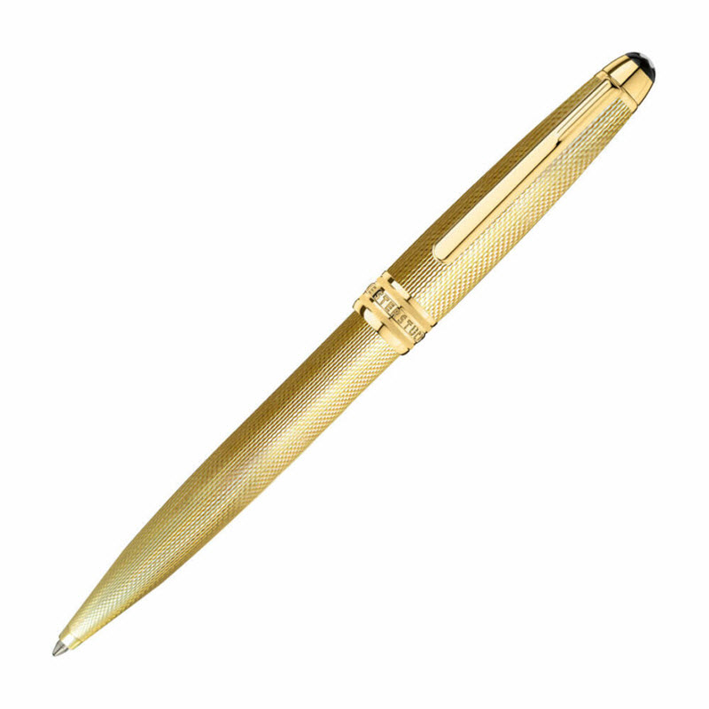 Bút bi ký tên Montblanc Meisterstück Solitaire Gold Plated Ballpoint Pen 1644