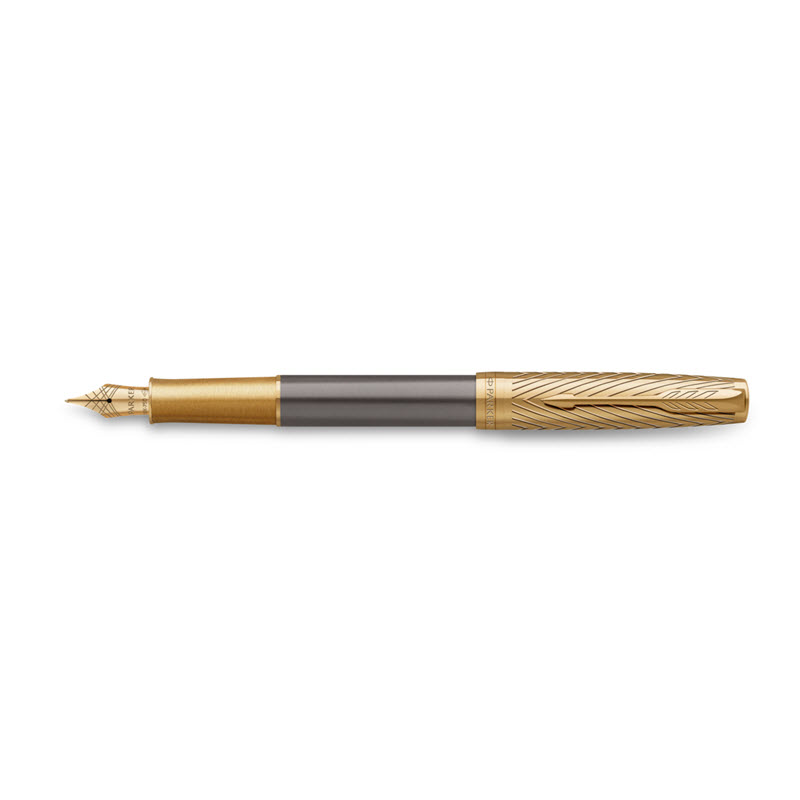 Bút máy ký tên Parker Sonnet Arrow Grey GT-2201039 cao cấp