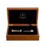 Bút máy ký tên Parker Duofold BLU-G 2015 bản đặc biệt kèm hộp gỗ lót nhung