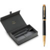 Bộ quà tặng bút ký Parker IM PRM X BLK GT TB4 1975588 kèm bao da