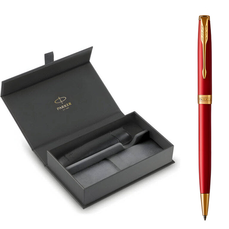 Bộ quà tặng bút ký ParKer SON X-Red GT TB-1950777 kèm bao da