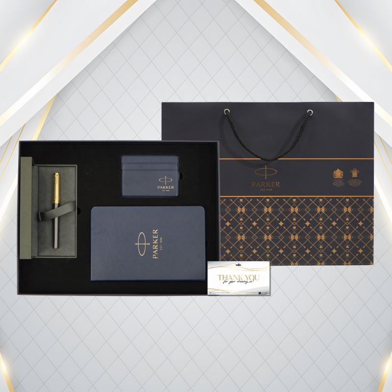 Bộ quà tặng bút ký Parker INGNTY ARROW GREY GT-2200951 chính hãng